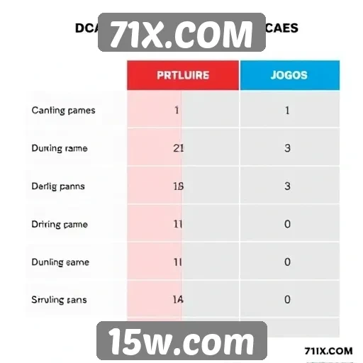 Comparativo entre jogos populares disponíveis no 71X.COM